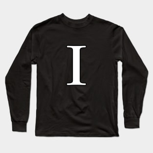 Roman Numeral 1 I Long Sleeve T-Shirt
